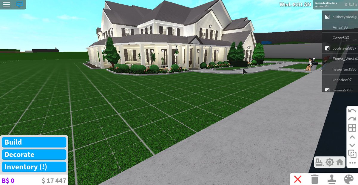 How To Build A Aesthetic House In Bloxburg 1 Story