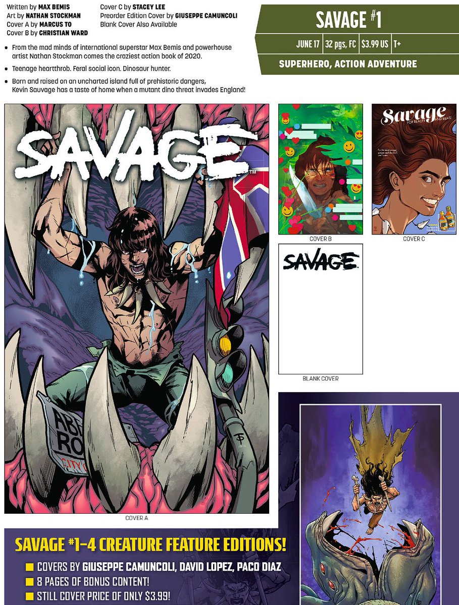 Big Bang Comics En Twitter Another Future Release To Keep An Eye Out For If You Re Fan Of Irish Artists Is Valiantcomics S Savage 1 With Art By Stockmannate Coming Out Later This