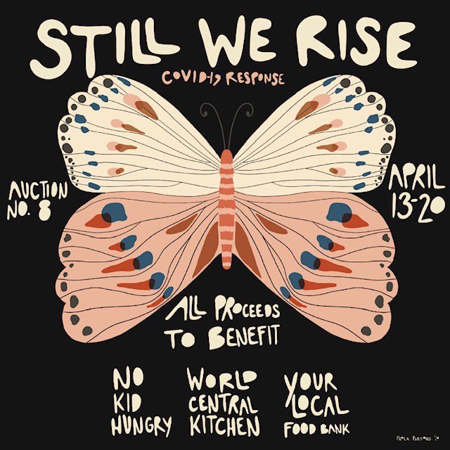 It’s time we come together to raise money and awareness for World Central Kitchen, No Kid Hungry and your local food banks. 🙌
❤️Auction is now live on Instagram instagram.com/_stillwerise?i…
#WeAreInThisTogether #COVID19 #helpinghand