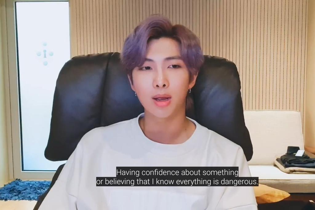 mygbebe's tweet photo. Namjoon literally said this a little over a month and today we got people doing the exact thing he mentioned that is dangerous. Embarrassing I think https://t.co/lMlymCJMxW