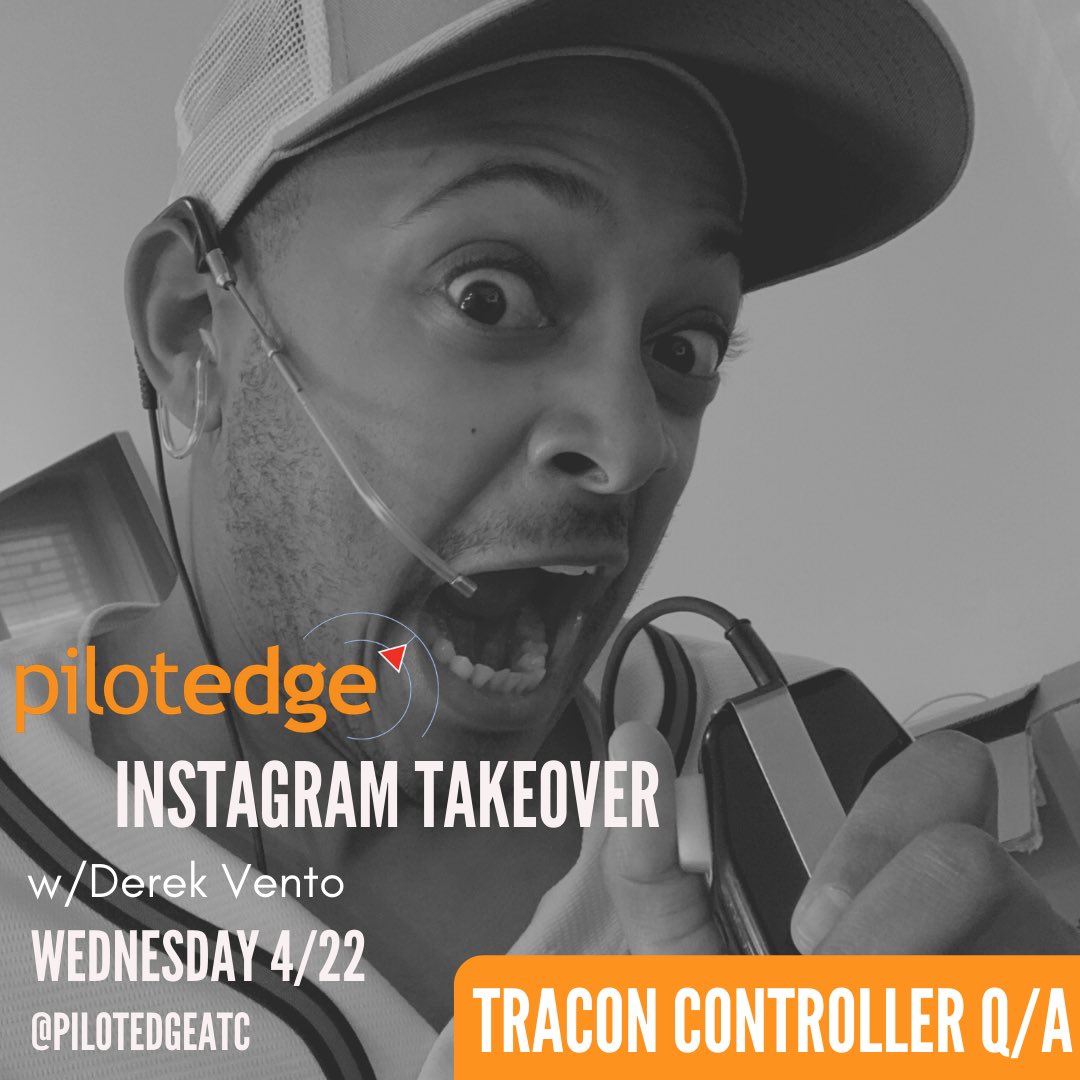 thetrfcpattern's tweet image. See you over at the @pilotedgeATC IG next Wednesday 4/22 for an ATC Q/A #airtrafficcontrol #aviation