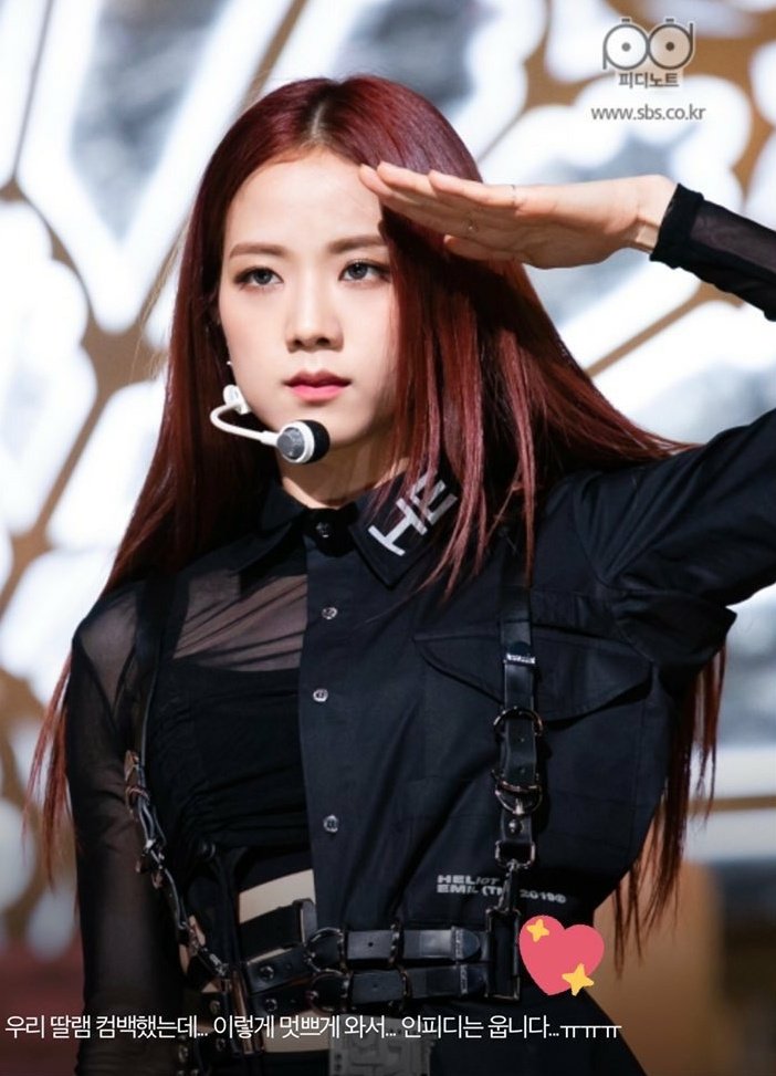 12. I just know that Jisoo is so easy to worked and get along with. That even after a year of her mc gig, she was so loved by the inkigayo PD. When they uploaded her picture the caption was: "Our daughter has a comeback.. coming back this cool and pretty. Inkigayo-PD is crying.."