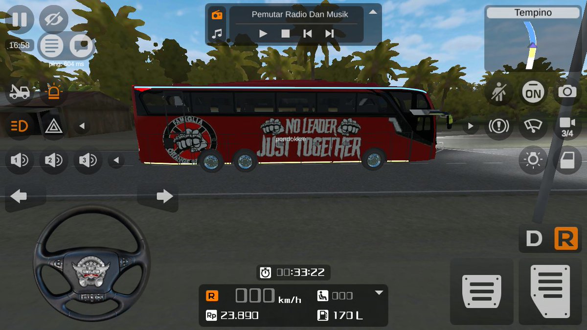 Bela-belain keluarin 2 bus away Palembang ikut kloter 4, eh gagal juga wkwk, emang paling mulus hari ini jemaah POT sama Tribun kultour 😂 #JakTelolet