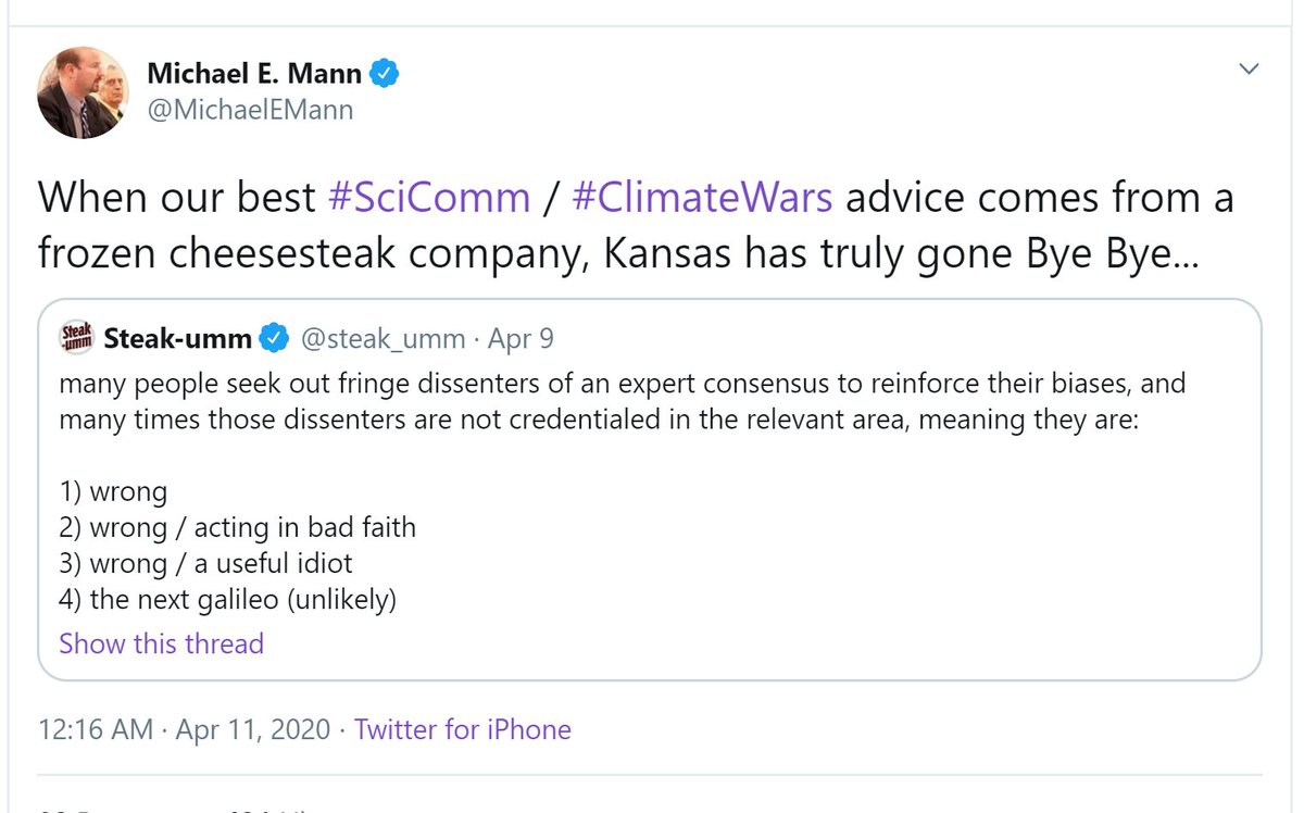 They are not selling good ways to tackle misinformation to the people who already eat Steak UmmsThey are selling Steak Umms to people who already know how to deal with misinformation.They repeat the things we find reassuring. We *love* seeing words like 'fallacy' and 'biases'