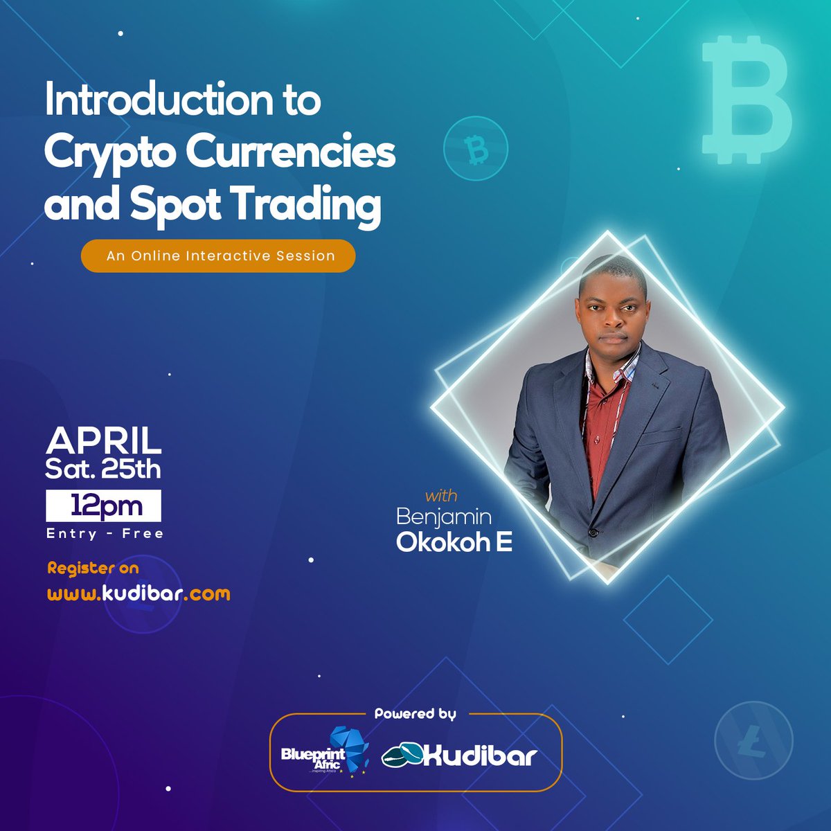 kudibar's tweet photo. Introduction to crypto currencies &amp; spot trading

Crypto Currencies as a digital money is powered by blockchain Technology; What if you get an opportunity of a lifetime to understand these currencies and how they works from the perspectives of the blockchain developers. https://t.co/3ImtP50Elm