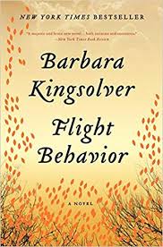 DAY 26: "Flight Behavior" by Barbara Kingsolver.I think this is the best example of cli-fi going, but I suspect  @leobarasi will disagree. #lockdownlibrary