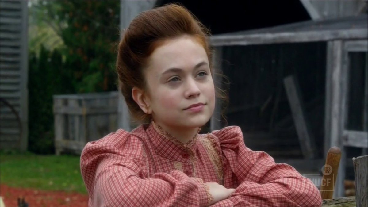 -Anne Shirley: still no freckles. She wants to be a teacher, member and founder of the "I hate Gilbert Blythe" club.