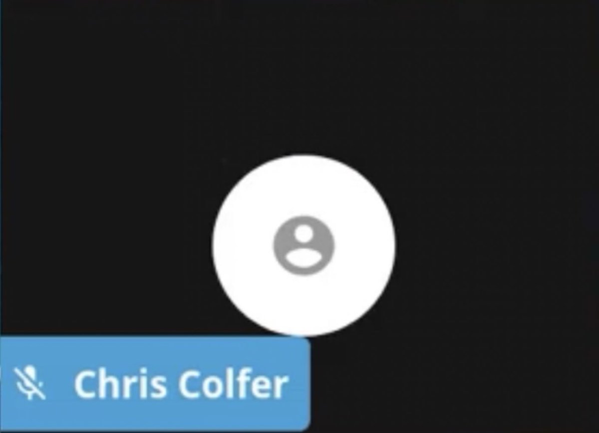 chris yesterday in the glee reunion after being on screen for 10 seconds