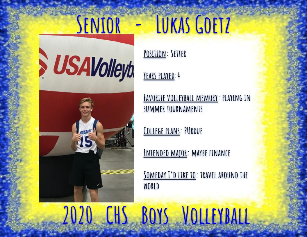 Honoring our next senior.