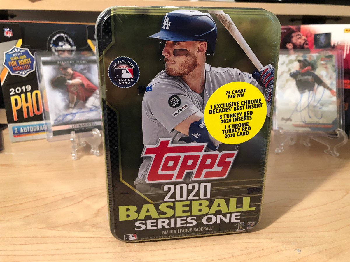 glbbreaks's tweet image. 2020 Topps Tin! Got a hit and nice rookies! Checkout the video now! What have you pulled in your @Topps Tins?

youtu.be/iEtcDcV5uZI

#2020topps #topps #toppstin #baseballcards #thehobby