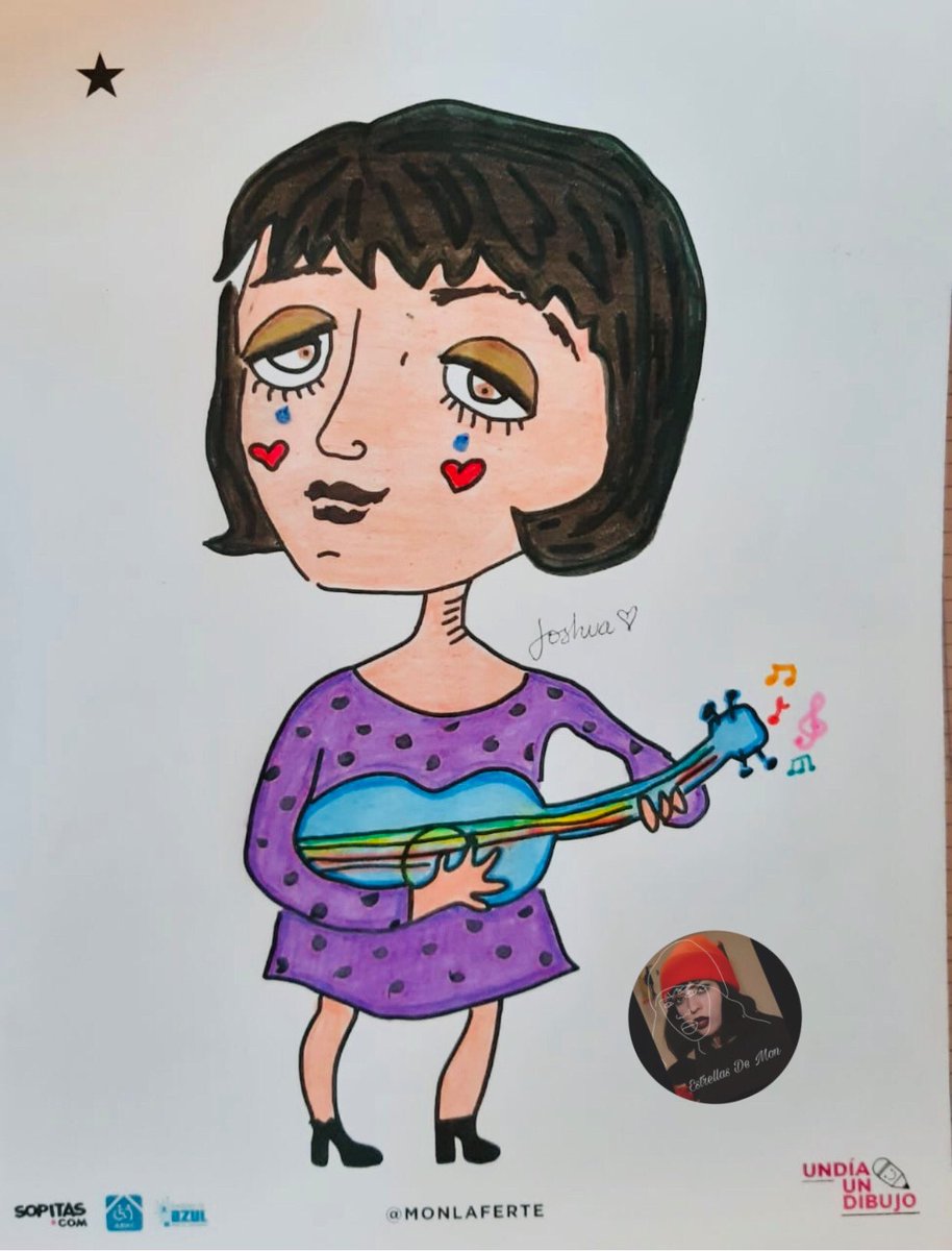 EstrellasDeMon's tweet photo. Gracias infinitas a @sopitas y @monlaferte por regalarnos este gran dibujo, realmente no somos buenos coloreando pero hicimos nuestro mayor esfuerzo 🙊💕 
#MeSientoBiutiful #Biutiful #Arte #MonLafarte ✨ https://t.co/fc1669hsYY