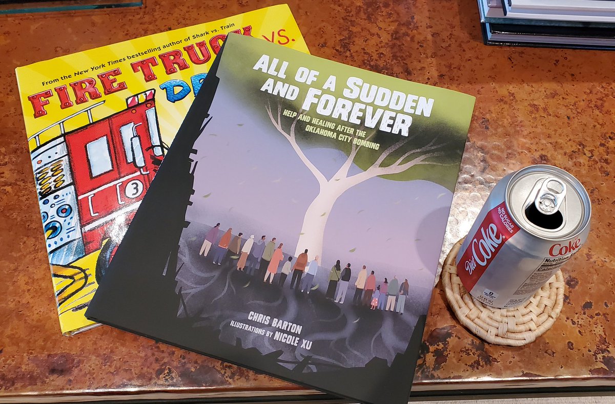 Karen Blumenthal (@karenblu) on Twitter photo So it's not exactly a read and a red....maybe some Barton and Diet Coke? Grateful that <a href="/interabangbooks/">Interabang Books</a> delivered! @Bartography #amreading #whatwritersdo So it's not exactly a read and a red....maybe some Barton and Diet Coke? Grateful that <a href="/interabangbooks/">Interabang Books</a> delivered! @Bartography #amreading #whatwritersdo