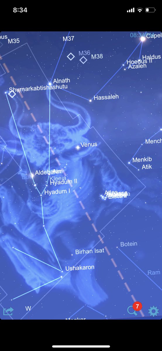 MsMaria_22's tweet image. Enjoying my new 🌟 #starchartapp whuch is confirming #Venus is quite visible outside my window facing west. #quarantine and learn something new. #moonchild #cosmos