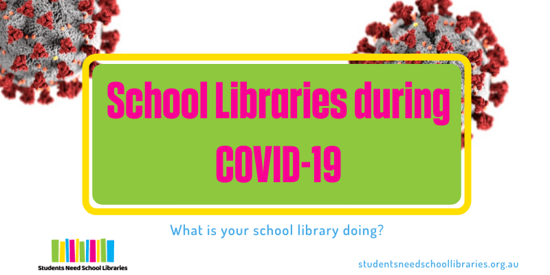 COVID-19 might be changing the way we run schools, but school libraries are busy helping staff and students. Read more in our first Snapshot of a School Library During COVID-19 post studentsneedschoollibraries.org.au/snapshot-of-a-…