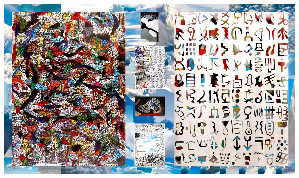 casadelaciudad's tweet photo. "Valdrada (Espejos haciendo eco)" de Gerardo López Granados.
La pieza consiste en un collage digital, dos pinturas de acrílico en papel, fotografías intervenidas y textos. Lee más aquí: https://t.co/5bQSDFsZCP #RecorridoVirtual #ExposicionesCDLC #CiudadesInvisibles https://t.co/zU1yOyiHNS