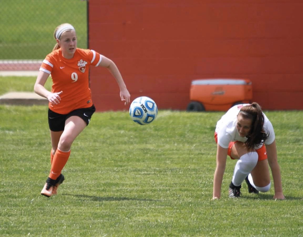 LadyIronSoccer's tweet photo. OTD in LadyIronSoccer history: 4/15/17 a fired up Squad took apart a strong Granite City team at their place 5-0 @lilkso @kb_341 @carmencornejo44 @nicolemegles @shelby_herrera @angela_le1 @starkles4 @maggie_peters25 @gracespades @kaydelveaux2 @laurencornejo #AlyssaFrazier https://t.co/3B9A59cTzQ