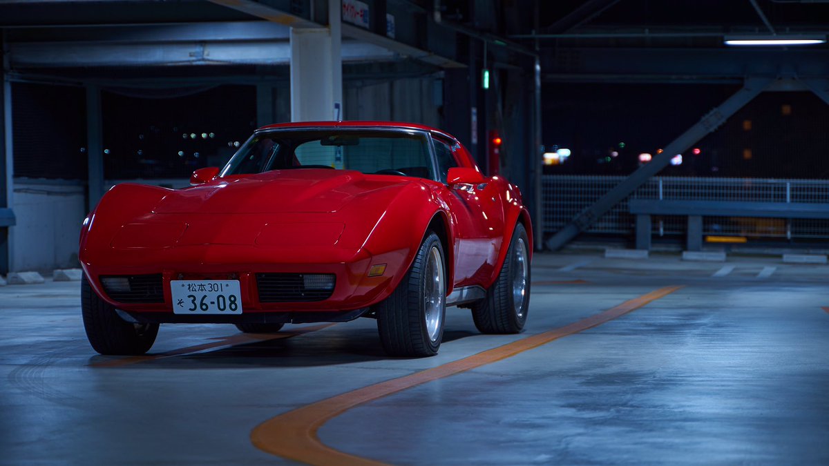 tabatora350's tweet photo. 【ご報告】
z33を降り足車のaz-1を購入し、嫁さんの許可と息子の許可(？)が降りたので
Chevrolet Corvette C3 1977年式が納車となりました🎉👏
超ロングノーズの中に鎮座するのは漢の5.7L V8ですが、馬力は200前後ほどしかなく本当に無駄で暴力的でロマンの詰まった車です🥺🥺 https://t.co/YzOsQSR3KZ