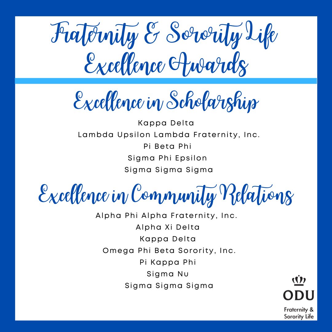ODU Fraternity & Sorority Life tweet media