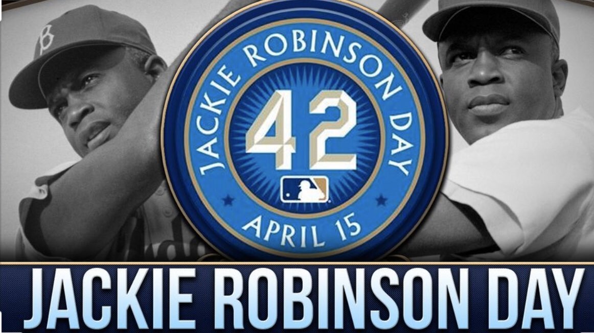 Thank you, Jackie Robinson! #42