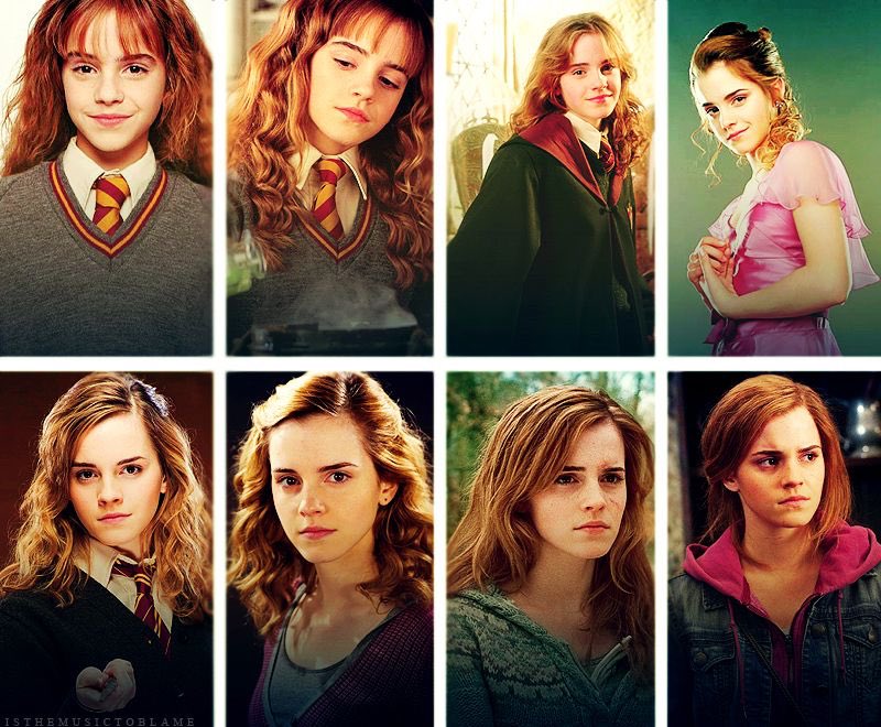 hermione granger through the years