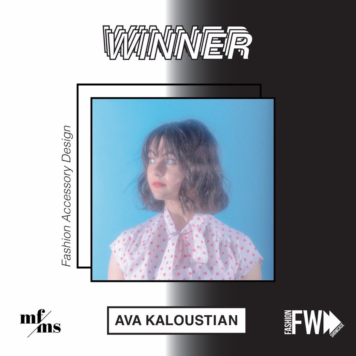 the_mfms's tweet photo. Congratulations to our 2020 Fashion Forward Showcase winner, Ava Kaloustian! Thank you to everyone who applied and our extremely talented finalists who have inspired us with their creativity and entrepreneurship. We look forward to our 2021 Fashion Forward Showcase! #FFS2020 https://t.co/cKPFbf4upP