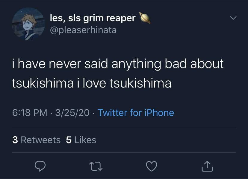 les likes tsukishima: 1/?