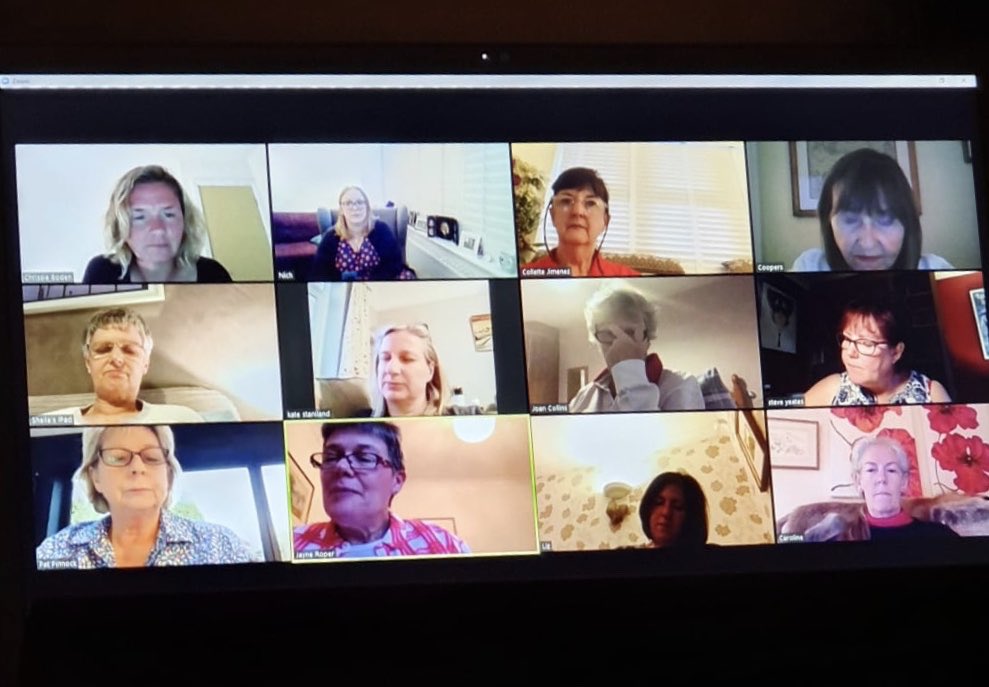 BackbeatAc's tweet image. Tonight’s alternative rehearsal took us back to Convention 2019 and our first ever R31 Chorus competition! A great collaborative critique, wonderful memories and a lot of laughs! @cheshireUK @HelloWilmslow @NewsWilmslow @locpeoplemacc