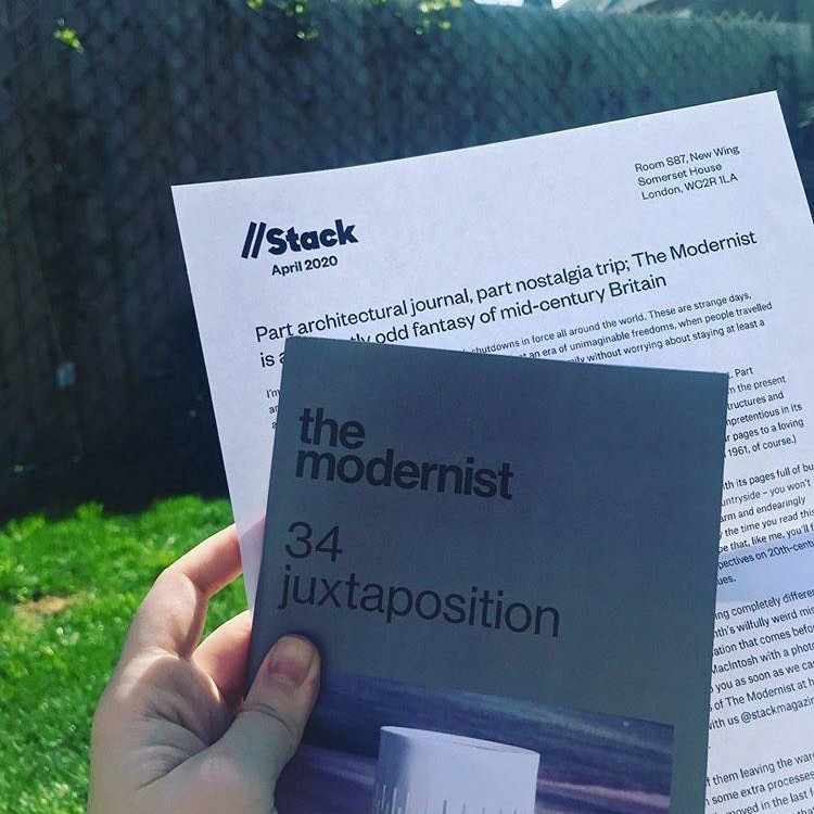 modernistmag's tweet image. Great to see @modernistmag arriving with the subscribers of @stackmagazines Thanks Steve and all the team at #stackmagazines