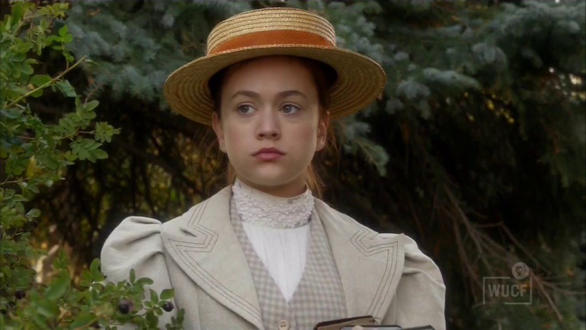 Anne's jealous because Gilbert spends a lot of time with Josie Pye. (you have no right girl.)