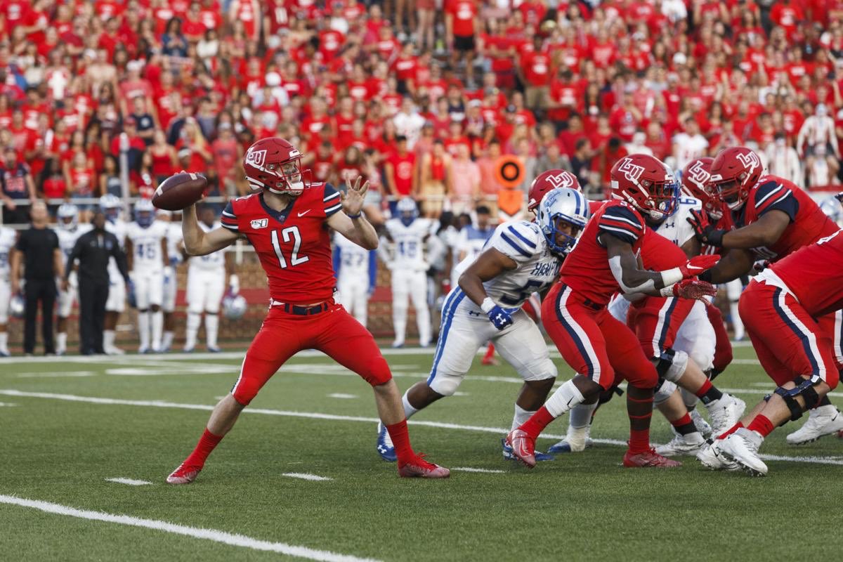 GilletteGarrett's tweet photo. Blessed to have received an offer from Liberty University!! @B_Aigamaua @LibertyFootball https://t.co/o3pRRanIdQ