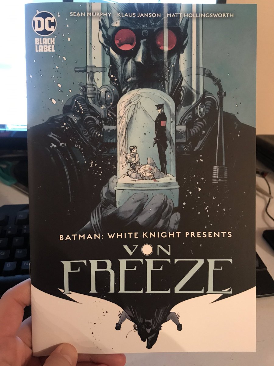 JPCOMICMANIA's tweet photo. Seriously, this is one of the BEST comic books I’ve ever read! 

@Sean_G_Murphy and @klausjansonnyc have created an instant classic with this story of Victor Fries. 

The world of the White Knight is one I hope we see more of in the years to come! https://t.co/UawqF8dfkO