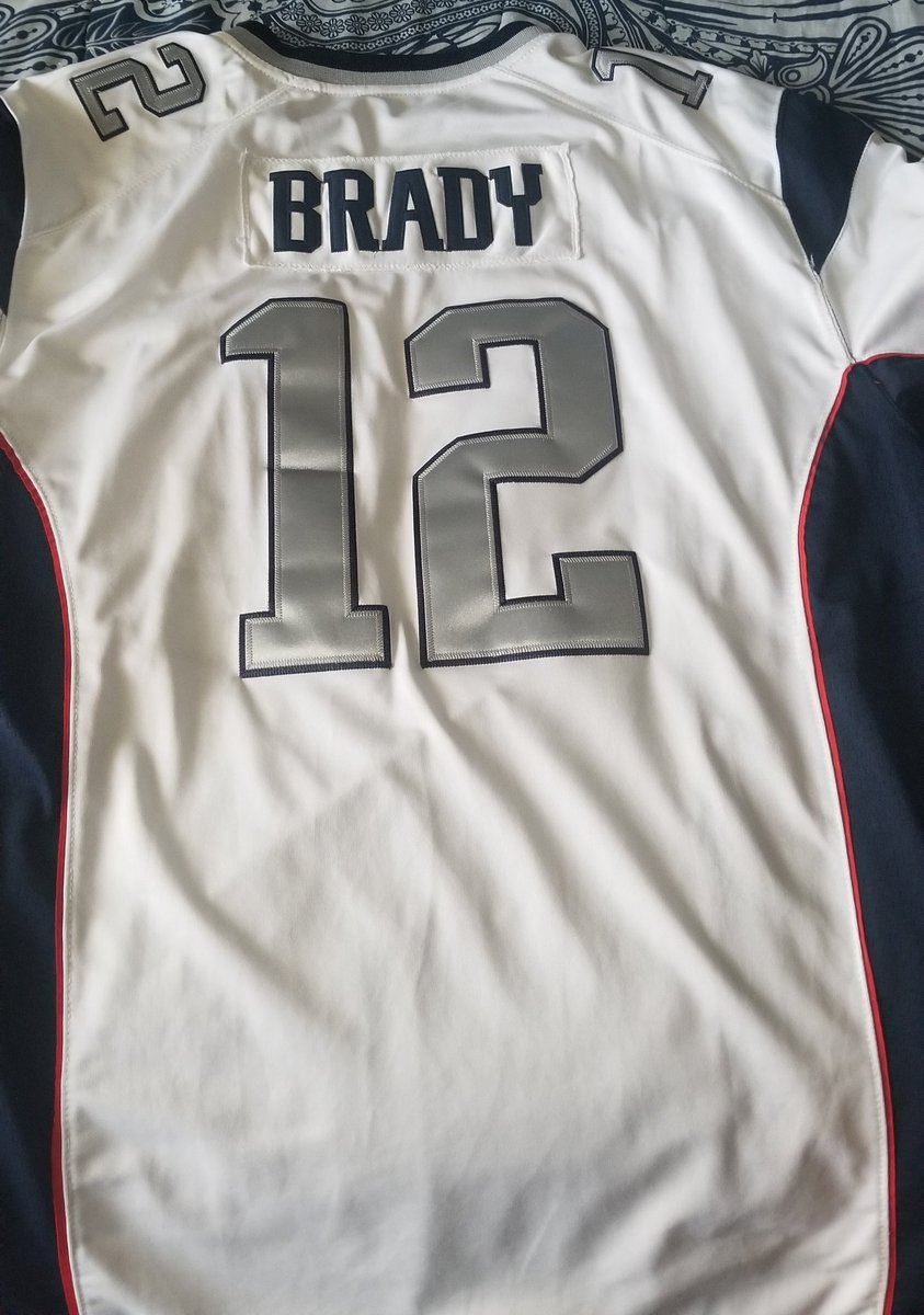 5. Tom Brady  Patriots (Blue)6. Rob Gronkowski Patriots (Not Sure What Kind of Jersey This is, Was a Gift lol)7. Tom Brady Patriots (Super Bowl White)8. Tim Tebow Broncos (Orange)