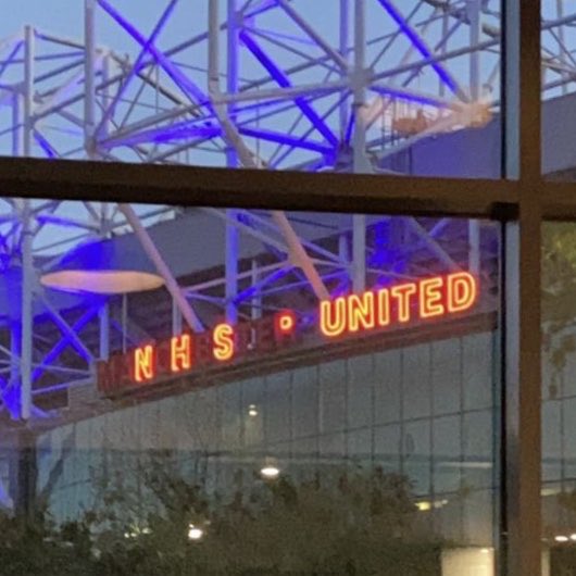 #NHSunited ❤️💙 <a href="/ManUtd/">Manchester United</a>