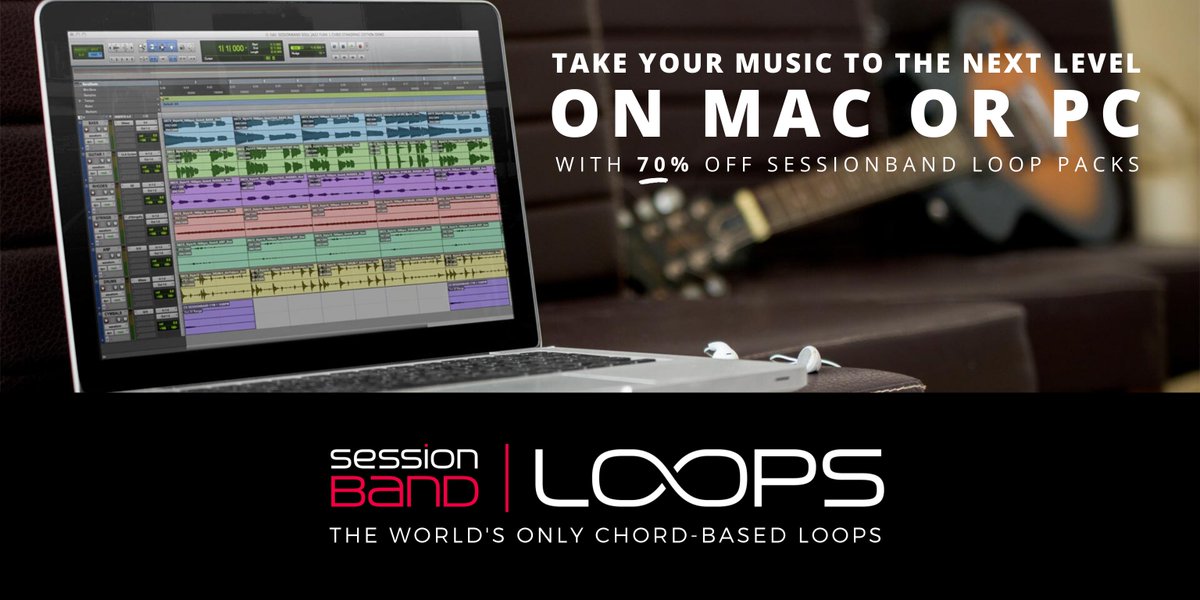 The award-winning SessionBand apps are now also available as standalone loop packs: thousands of fully-labelled, chord-based loops from the world's finest artists all ready to go. And there's 70% off if you sign up to SessionBand (for free). More at sessionbandloops.com