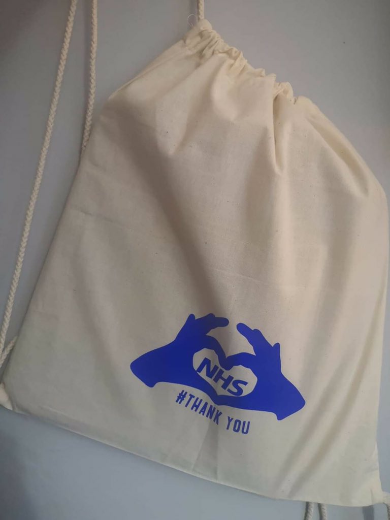 Mrs Ransford, our PPII teacher has been busy making bags for doctors and nurses at the Jessops hospital to put their uniforms in. She has made 120 so far. We are so proud of her. #menandwomenforothers @BarlboroughHall @NHSSheffieldCCG