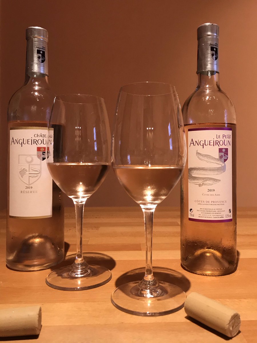 Tasting 🍷 2019 Côtes de Provence Rosé from Château Angueiroun, another superb vintage just perfect  for these sunny spring evenings. #rosewine #provencerose #shoplocal #winedelivery