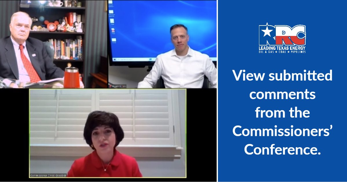 Looking for a specific comment submitted for yesterday’s RRC hearing?  All comments received are posted on our website. #txlege #txenergy  ow.ly/YTpY50zf7OR