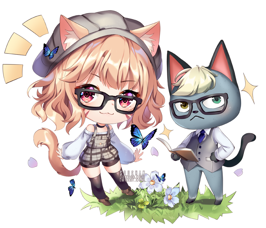 Squchan Vtuberのイラスト