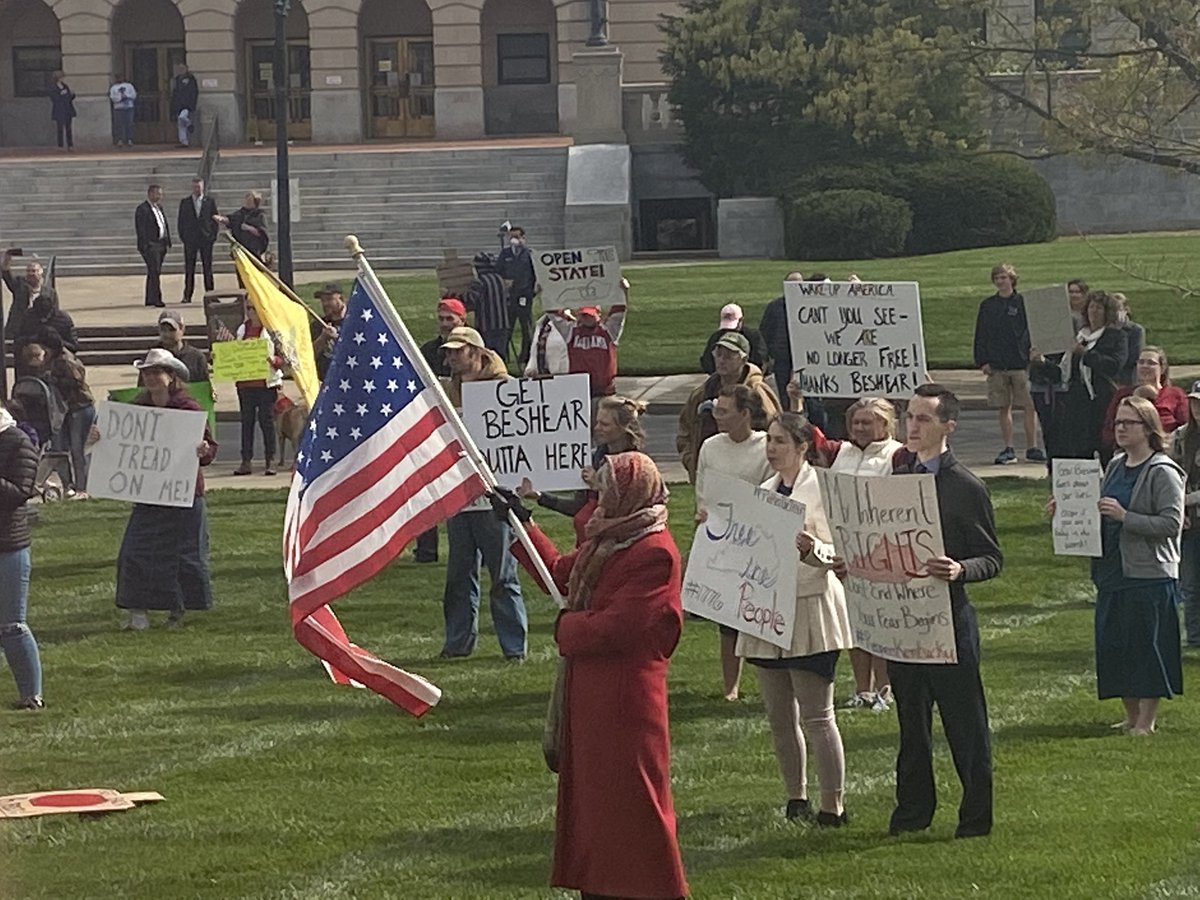 Some of the protesters’ signs: