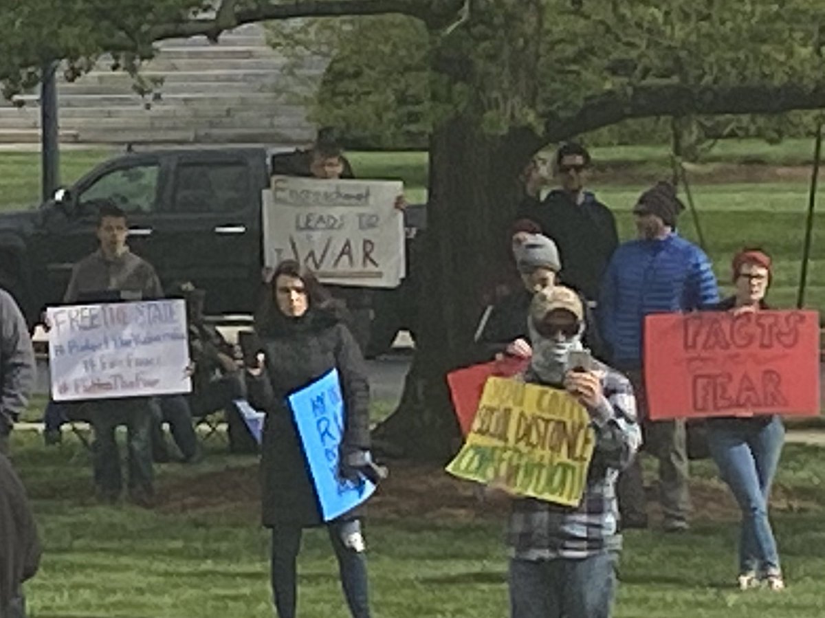 Some of the protesters’ signs: