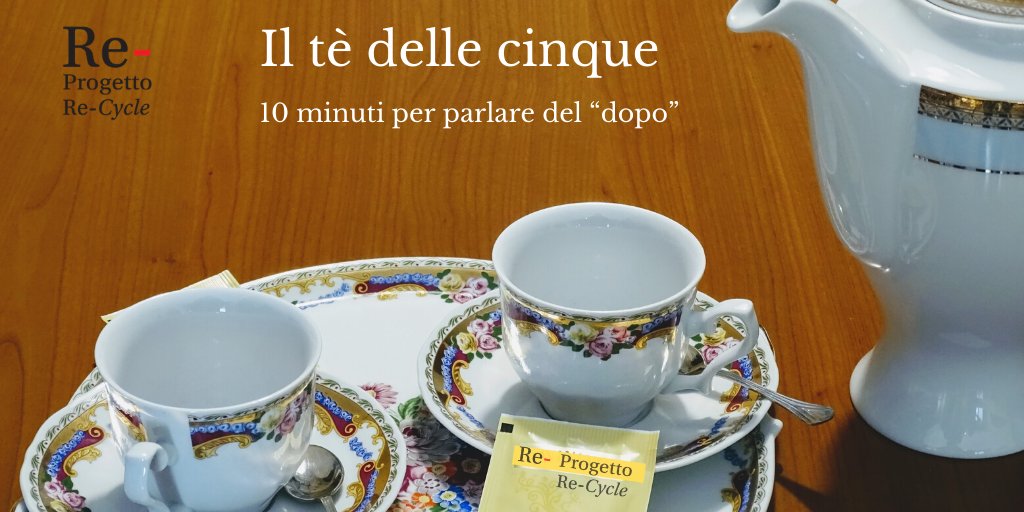 recycleprogetto's tweet photo. l tè delle 5– dialoghi informali live sui social con imprenditori, consulenti, amministratori Locali e Terzo Settore.
10 minuti al giorno, alle 5 del pomeriggio dal 18 aprile 2020.
Perché questi incontri?
Qui l'articolo e il programma https://t.co/RWSD53lFta
#cambiamento https://t.co/yvMgJiKbbD