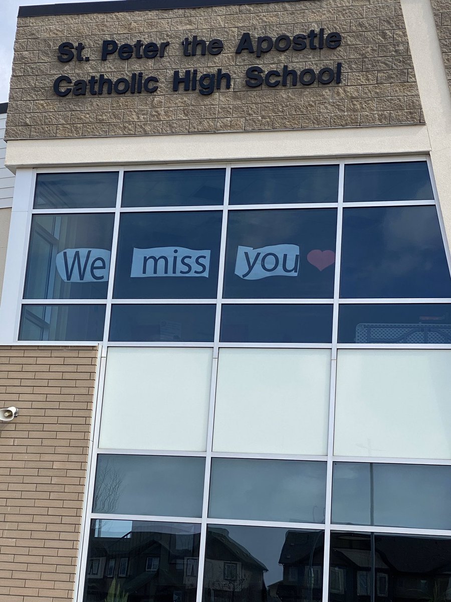 RT_SPAprincipal's tweet image. Our school is not the same without our students! Embrace our  new learning format until we meet again in person. #ecsrdSTRENGTH #ABLearningAtHome