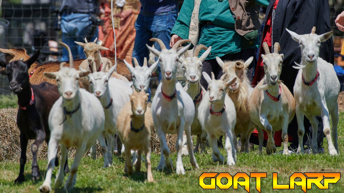 GoatLarp's tweet photo. Use this as your virtual-background in Zoom to role play that you're playing Goat Larp right now. We call it Goat Larp Larp. #Larp #GoatLarp https://t.co/HWxNxpDPQa