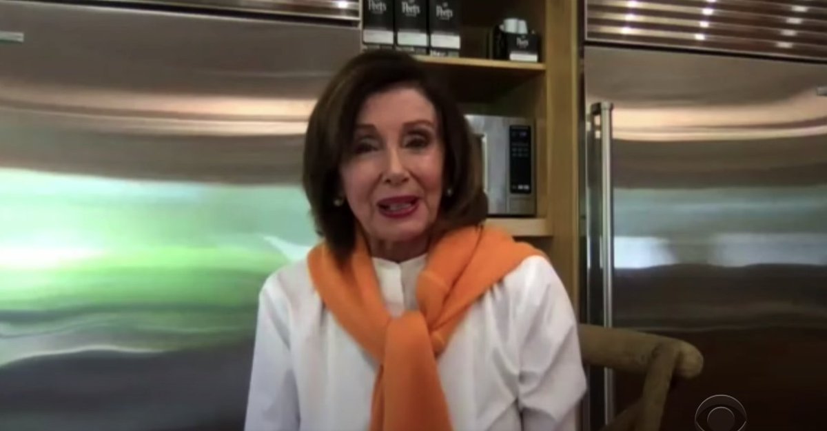 Nancy Pelosi standing in front of a $24,000 fridge saying how proud she is cutting off small businesses struggling in this crisis.  https://www.subzero-wolf.com/sub-zero/bi-30us-bi-30us