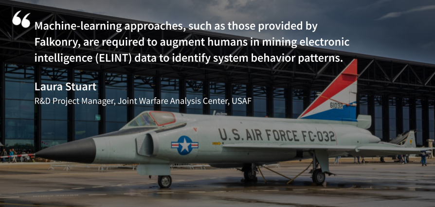 falkonry's tweet photo. Continued success as @Falkonry awarded Strategic Funding Increase from #USAF, highlights readiness of our #OperationalAI technology for #defense &amp; intelligence #data. Read more at: https://t.co/uiZOx6TR7q https://t.co/mHKl57ovRF