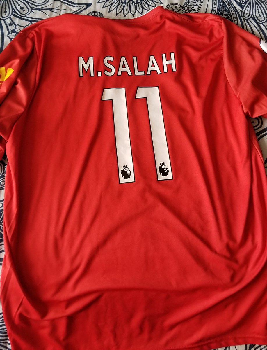 35. Mohamed Salah Liverpool (Red, Not a Liverpool Fan was a Gift)36. Panathinaikos FC Training Jersey (Blue)