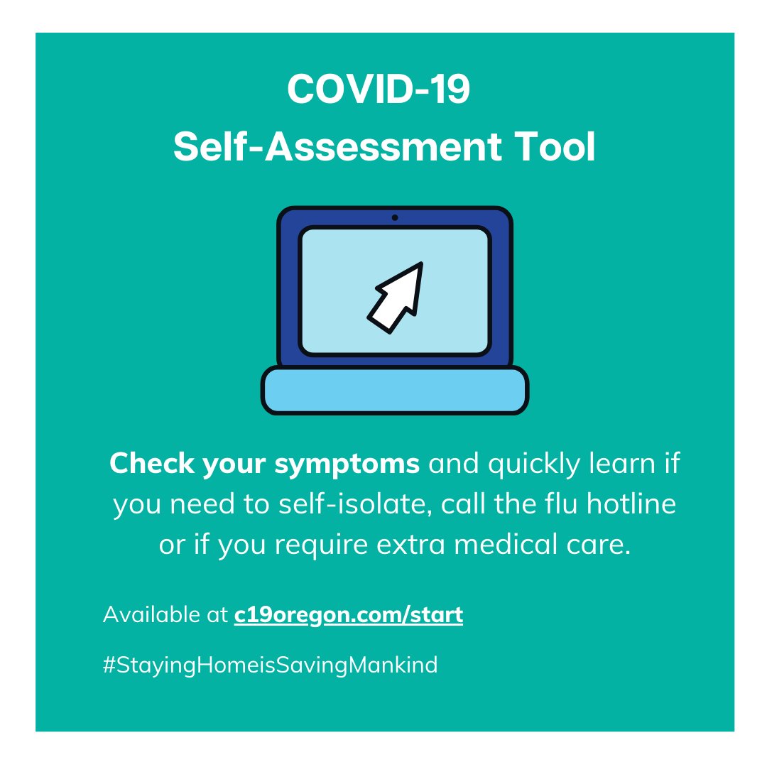 Healthplansinoregon On Twitter A New Tool From The State Of Oregon Allows You To Run Through A List Of Symptoms You Might Be Feeling And See Your Risk For Covid 19 Click Below