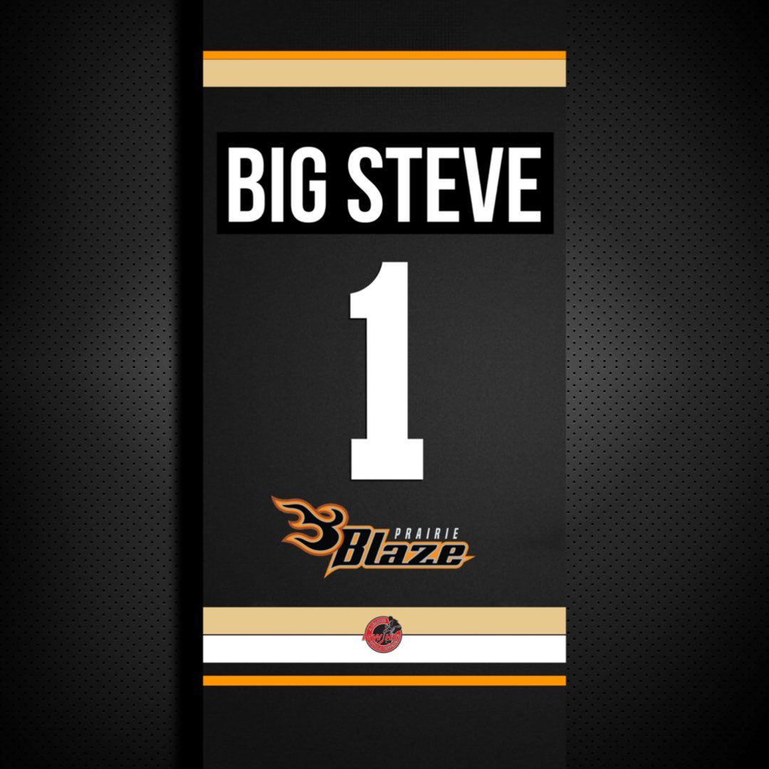 IceWaveMediaMB's tweet image. Shoutout to one of the @PrairieBlaze Bench Bosses... #BigSteve ✊🏾