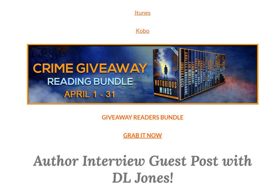 DLJonesBooks's tweet photo. Check out my author interview over at Lamar review. I may be a little biased but its very interesting... riveting even! I'm expecting movie offers for my story any day now!
Check it out
https://t.co/gY4Lc9Bm6Y

#notoriousminds #boxset #thriller #suspense #authorinterview #IARTG https://t.co/Trrfcu1W6m