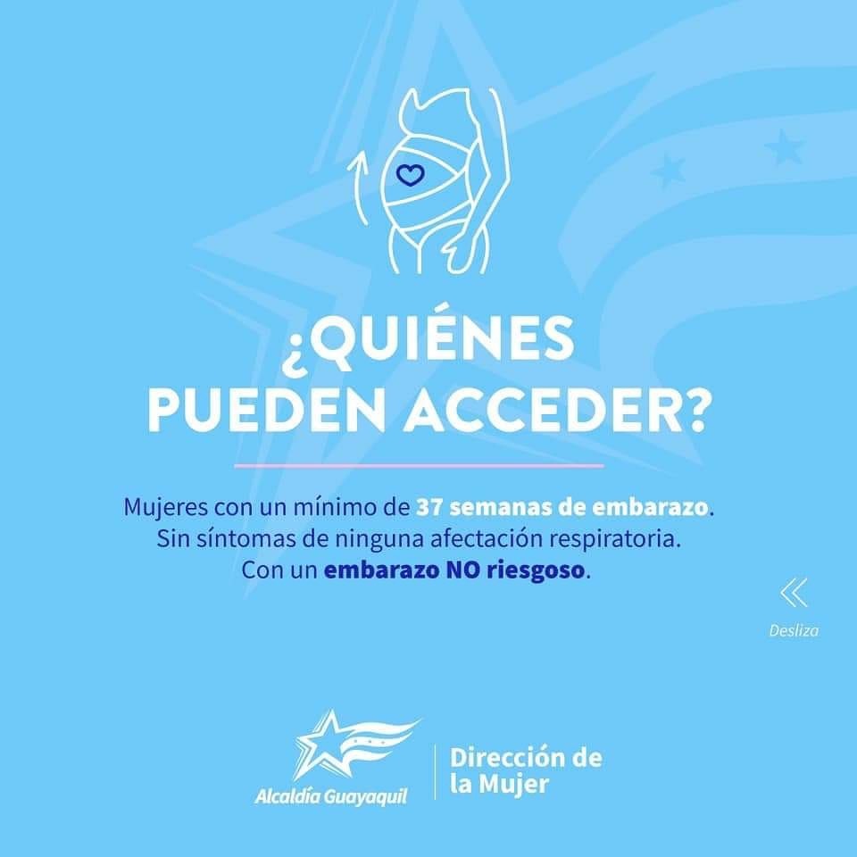 Unionradio580am's tweet photo. #EmergenciaSanitaria 
Desde mañana podrán inscribirse  en el Programa de atención médica, dirigido a mujeres embarazadas, gracias al #convenio entre la #DirecciónDeLaMujer #MunicipioDeGuayaquil y #Aprofe, que dentro de su planificación, atenderá un mínimo 37 semanas de #gestación https://t.co/sAg7fiGsaR